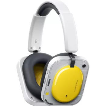 Nothing Headphone (a) auriculares over-ear amarillo - Bluetooth 5.3, LDAC, ANC, batería de 42,5h