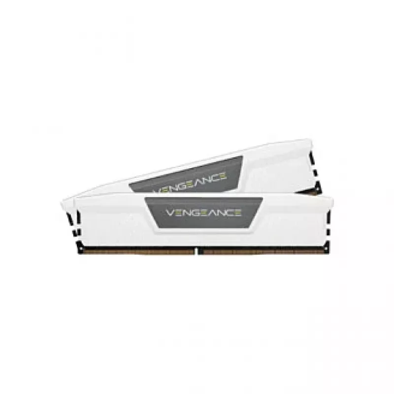 CORSAIR Vengeance RGB 32GB (2x16GB) DDR5 6000MHz CL38 kit de memoria RAM de sobremesa blanco