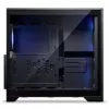 Phanteks XT M5 caja de PC semitorre, ATX, frontal de malla, cristal templado, 3 ventiladores D-RGB, negro