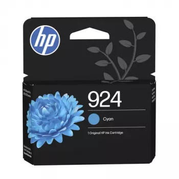 HP 924 cartucho de tinta original cian - 6 ml - OfficeJet Pro 8120e, 8122e, 8125e, 8130e, 8134e, 8135e, 8138e, 8139e