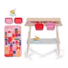 ZAPF CREATION BABY born cambiador para muñecas con almacenamiento integrado y colchoneta extraíble