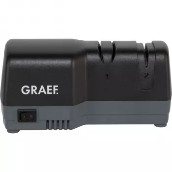 Graef CC 82 EU Afilador de cuchillos, negro/gris