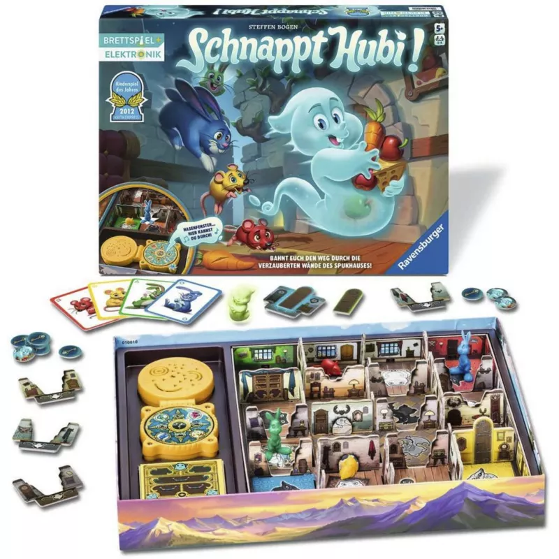 Ravensburger Schnappt Hubi! Juego infantil electrónico cooperativo - ganador del juego infantil del año 2012