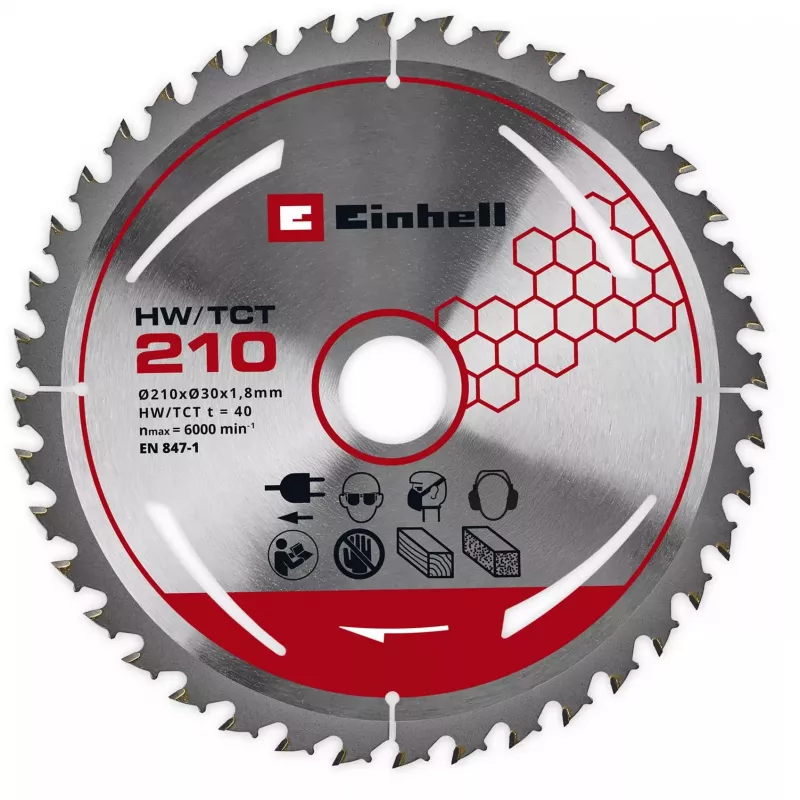 Einhell TE-TS 36/8 T Li-Solo Sierra circular de mesa a batería 210 mm (4340455)