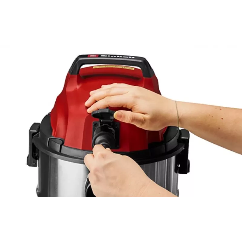 Aspirador de sólidos y líquidos para taller Einhell TC-VC 3055 SA con toma de corriente, 30 L