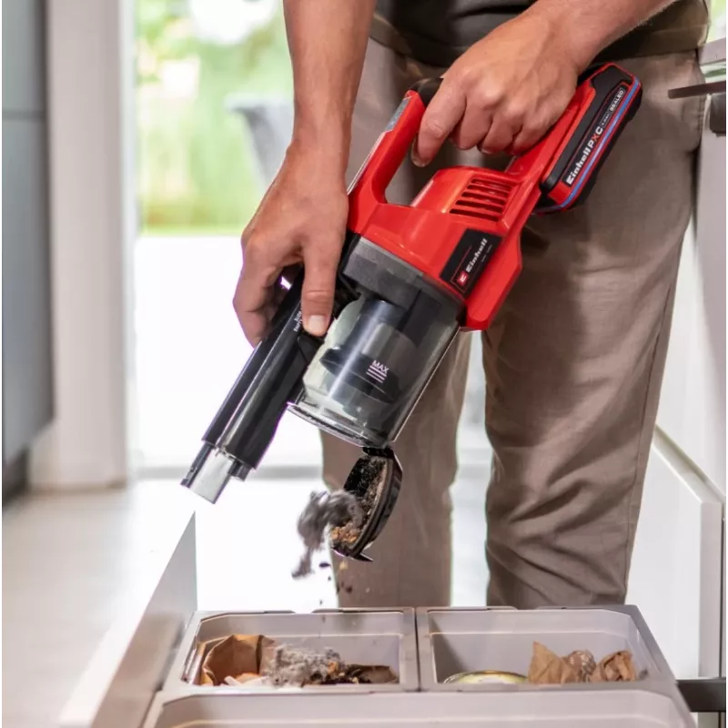 Einhell TE-SV 18 Li-FLX-Solo Aspirador de escoba a batería 18V sin batería