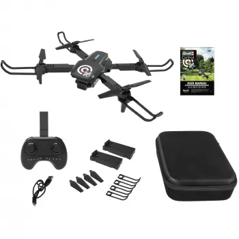 Revell RC Quadrocopter GO! Video 2.0 - Dron con cámara listo para volar con mando a distancia de 2,4 GHz