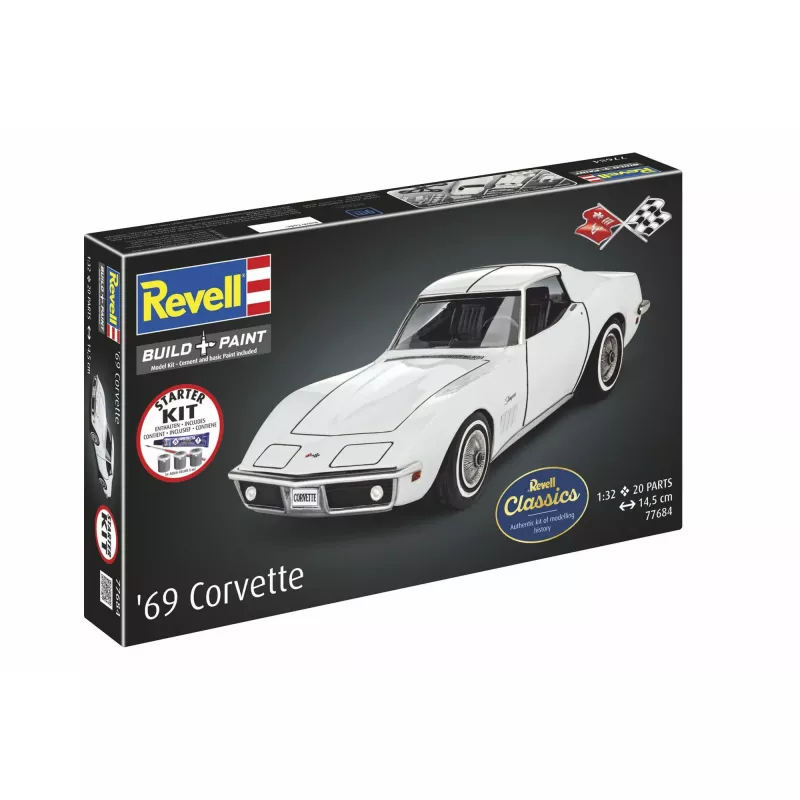 Revell Starter Kit Corvette C3 (escala 1:32)