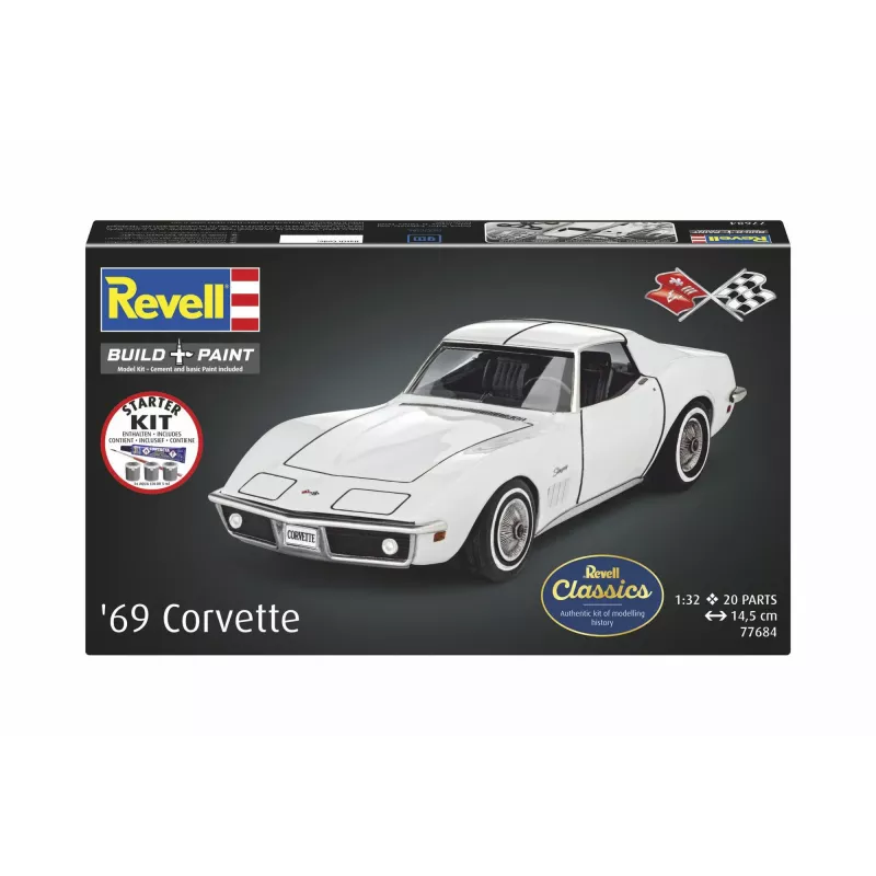 Revell Starter Kit Corvette C3 (escala 1:32)