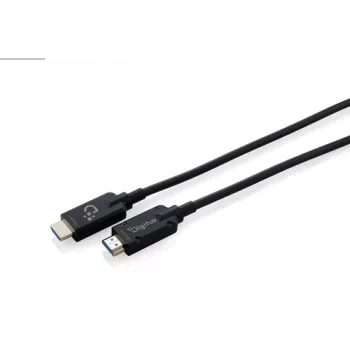 DIGITUS Cable de fibra óptica HDMI-AOC blindado, UHD 8K, 50 m