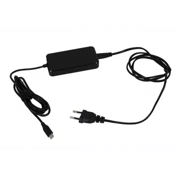 ALLNET Fuente de alimentación USB-C GaN PD de 90W con cable de 2,8m - Negro