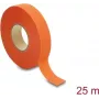 Delock cinta de tela 25 m x 19 mm resistente autoadhesiva naranja