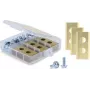 Delock cuchillas de repuesto con recubrimiento de titanio para robot cortacésped Worx Landroid, pack de 30