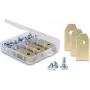 Delock cuchillas de repuesto con recubrimiento de titanio para robot cortacésped Husqvarna, Gardena y Segway (pack de 30)
