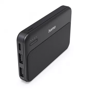 Hama Power Pack Pocket 5 5000 mAh 2X USB-A antracita