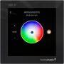 Homematic IP termostato de pared con pantalla de cristal (HmIP-WGD) - negro