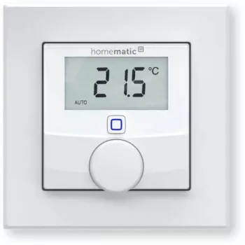 Homematic IP termostato de pared con sensor de humedad WTH-3