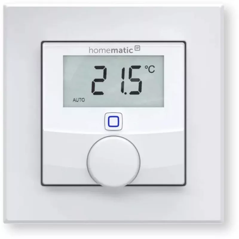 Homematic IP termostato de pared con sensor de humedad WTH-3