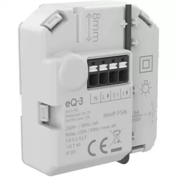 Homematic IP actuador de conmutación empotrable con entrada de pulsador (6 A)