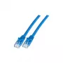 EFB K8104BL.15 cable de parcheo Cat.6 U/UTP CCA, 15 m, azul