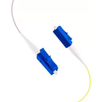EFB FTTH pigtail LC OS2 G.657.A2 set de 12 colores, 2m, monomodo 9/125µm, resistente a curvaturas, 12 fibras