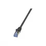 LogiLink PrimeLine cable de parcheo Cat.6 U/UTP RJ-45 macho a macho, 0,5 m, gris