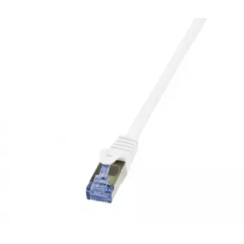 LogiLink PrimeLine cable de parcheo Cat.6A/7 S/FTP PIMF, 600 MHz, 1,5 m, blanco