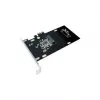LogiLink tarjeta adaptadora híbrida PCI Express 3.0 x4 dual M.2 NVMe SSD y dual SATA III