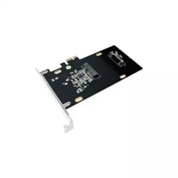 LogiLink tarjeta adaptadora híbrida PCI Express 3.0 x4 dual M.2 NVMe SSD y dual SATA III
