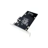 LogiLink tarjeta adaptadora híbrida PCI Express 3.0 x4 dual M.2 NVMe SSD y dual SATA III