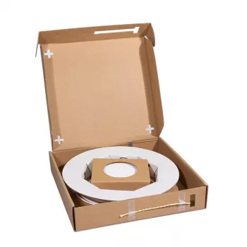 LogiLink FB4SC50 caja de terminación FTTH con cable OS2 monomodo SC/APC de 50 m, blanco