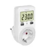 LogiLink medidor de consumo eléctrico, pantalla LCD de 1,5