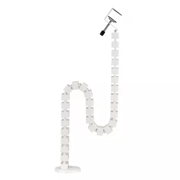 LogiLink canaleta flexible para cables de colgar 1347x129 mm blanco KAB0093
