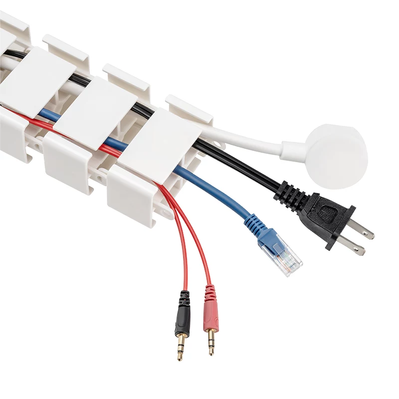 LogiLink canaleta flexible para cables de colgar 1347x129 mm blanco KAB0093