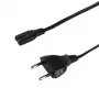 LogiLink cable de alimentación conector euro CEE 7/16 a IEC C7 negro 7,5 m