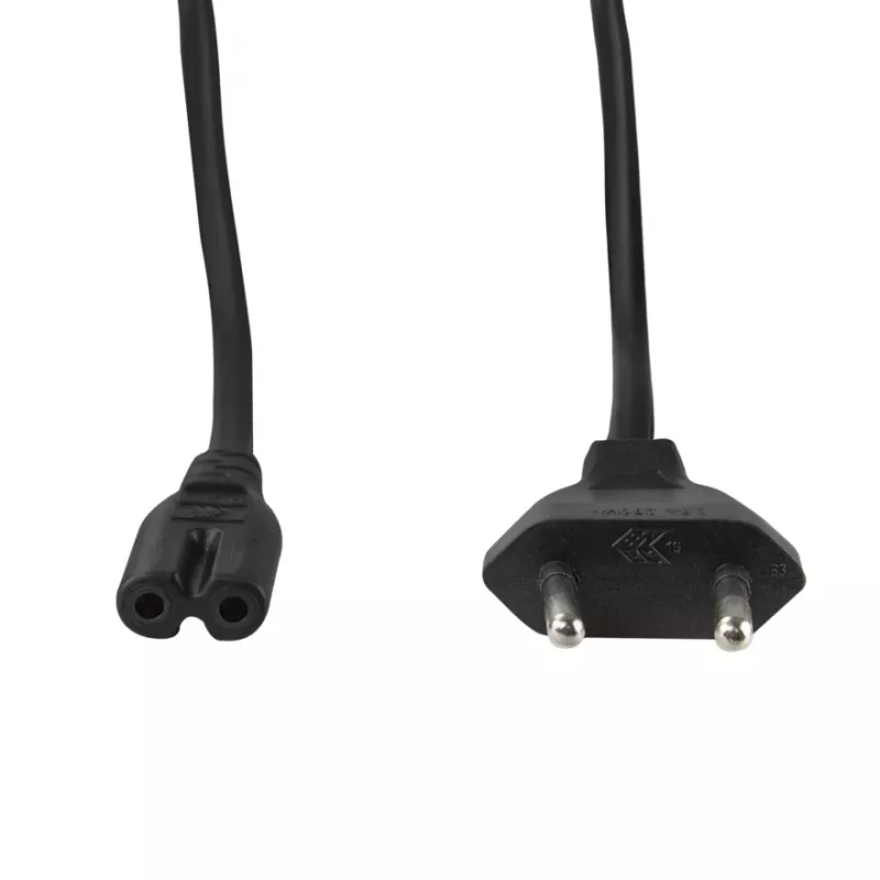LogiLink cable de alimentación conector euro CEE 7/16 a IEC C7 negro 7,5 m