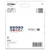 BOSCH POWERTOOLS PRO disco de corte diamantado X-LOCK MultiMaterial, Ø 125 mm (2 unidades, orificio 22,23 mm)