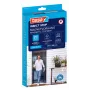 tesa Insect Stop mosquitera magnética para puertas antracita 1,2 x 2,4 m