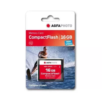 AgfaPhoto CompactFlash 16GB High Speed 300x tarjeta de memoria MLC