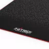Nitro Concepts alfombrilla de suelo para rigs de sim racing, 150 x 75 cm, antideslizante, negra