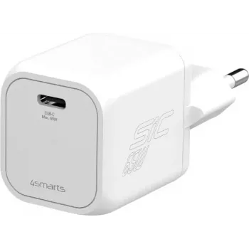 4smarts PDPlug SiC 45W cargador de pared USB-C blanco