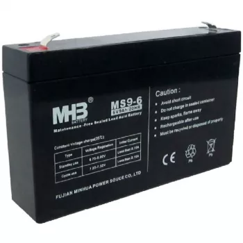 PowerWalker batería MHB MS9-6 6V 9Ah batería de plomo-ácido sellada para sistemas SAI