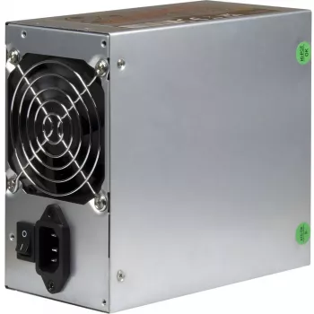 Inter-Tech HA-600AA2-Rev fuente de alimentación ATX 600W - negra, no modular, ventilador de 120mm