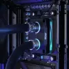 Thermal Grizzly DeltaMate racor para tubo, latón - níquel brillante, ST16