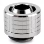 Thermal Grizzly DeltaMate racor para tubo, latón - níquel brillante, ST16