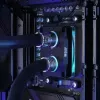 Thermal Grizzly DeltaMate racor para tubo, latón - níquel brillante, HT16