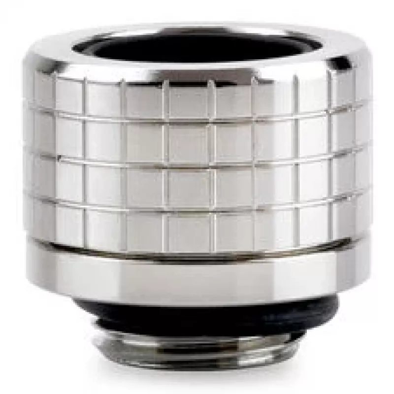 Thermal Grizzly DeltaMate racor para tubo, latón - níquel brillante, HT16