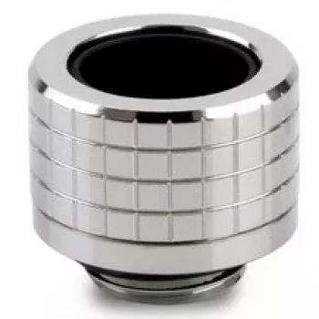 Thermal Grizzly DeltaMate racor para tubo, latón - níquel brillante, HT16
