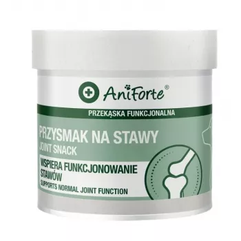 ANF ANIFORTE Joint Snack snack para perros 50g – glucosamina, condroitina, mejillón de labio verde, MSM y ácido hialurónico – apoyo natural para las articulaciones de los perros