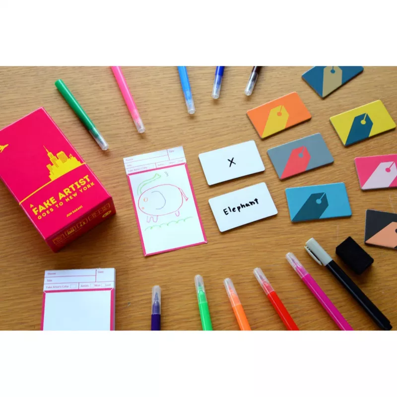 Pegasus Spiele A Fake Artist Goes To New York juego de fiesta